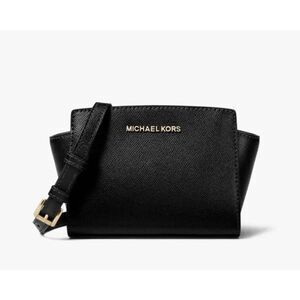 MICHAEL KORS Selma Mini Saffiano Leather Crossbody